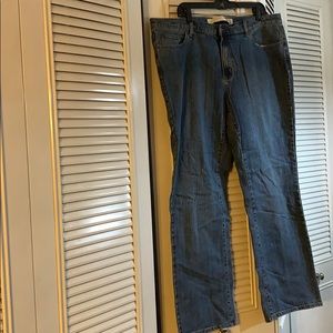 NWT Lane Bryant size 22 average low rise stretch bootcut jeans